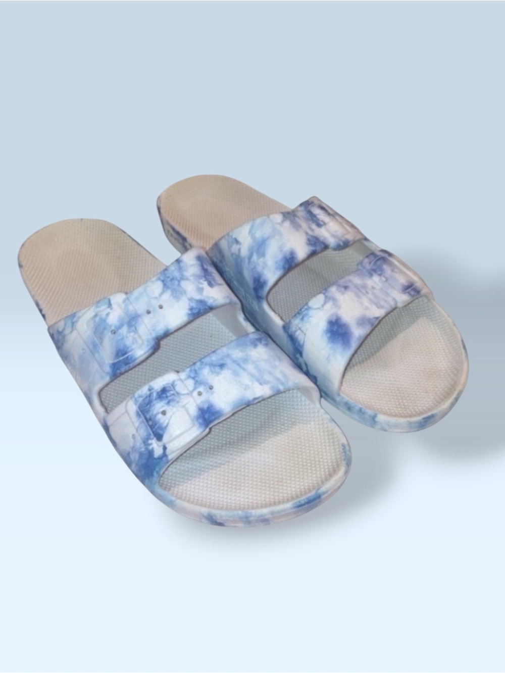 Jonathan Simkhai x Freedom Moses *Limited Edition* Sandals 9/9.5 Sky Tie Dye